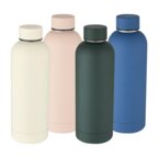 Exp. rapide 5j - Bouteille isotherme personnalisable en acier avec couche de cuivre 500 ml - Soft Bottle | pandacola - thumb - 1