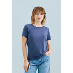 Tee-shirt personnalisable couleur femme coupe cintrée en coton semi-peigné 150 gr/m² - Regent | pandacola - thumb - 1