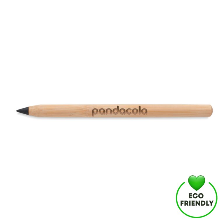 Stylo personnalisé sans encre en bambou - Sansink | pandacolach