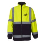 Veste polaire personnalisée à haute visibilité 340 gr/m² - Ella | Yoko® | pandacolach - thumb - 2