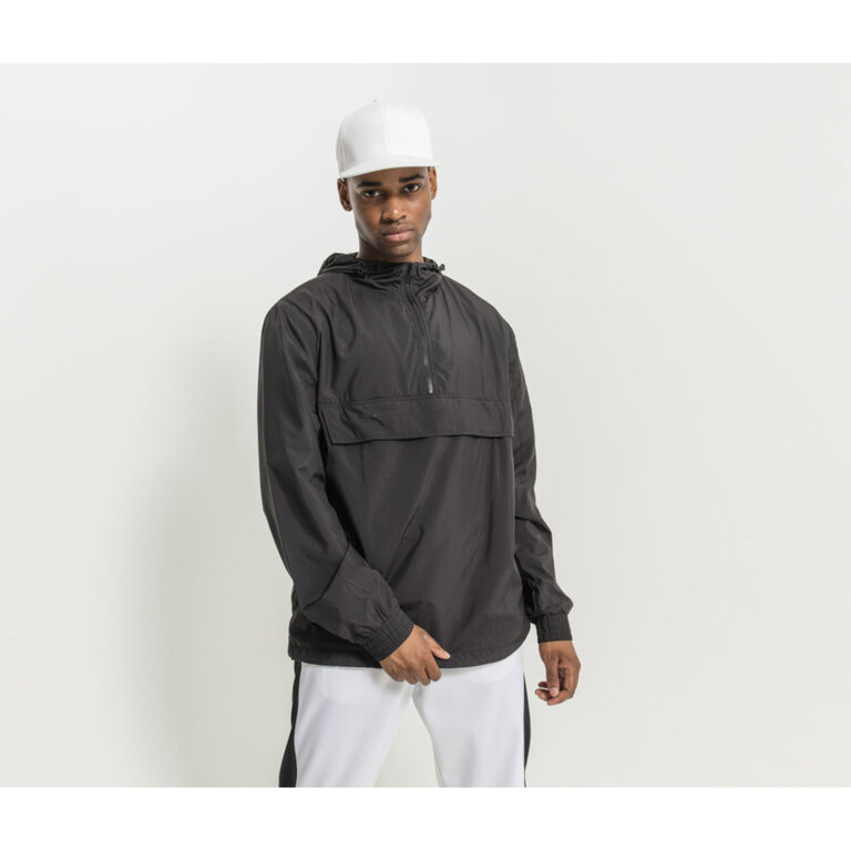 Veste personnalisable coupe-vent en polyester 50D 80 gr/m² | BUILD YOUR BRAND® - Manchester Homme | pandacola