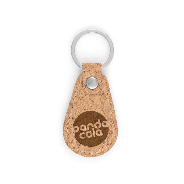 Porte-clés promotionnel en liège - Cadix | pandacolach