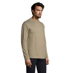 T-shirt publicitaire à manches longues en coton semi-peigné 150 gr/m² - Monarch Couleur | pandacola - thumb - 1