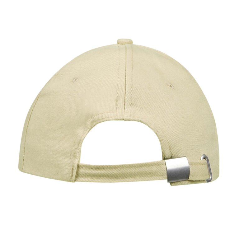 Casquette personnalisable 6 panneaux 100% coton brossé 260 gr/m² - Buffalo | pandacola - 1