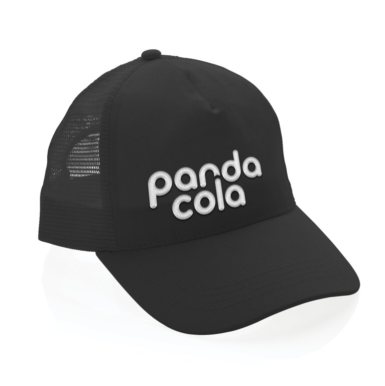 Casquette publicitaire trucker coton recyclé 190 gr/m² 5 panneaux - Austin | Impact | pandacolach