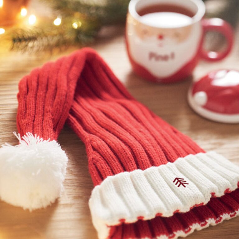 Bonnet de Noël personnalisable tricoté en rPET - Lilou | pandacolach - 2