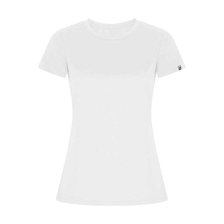 T-shirt sport personnalisable en polyester recyclé 135gr/m² - Espro White | pandacolach