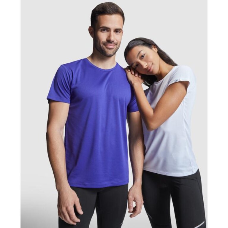 T-shirt sport personnalisable en polyester recyclé 135gr/m² - Espro White | pandacola - 2