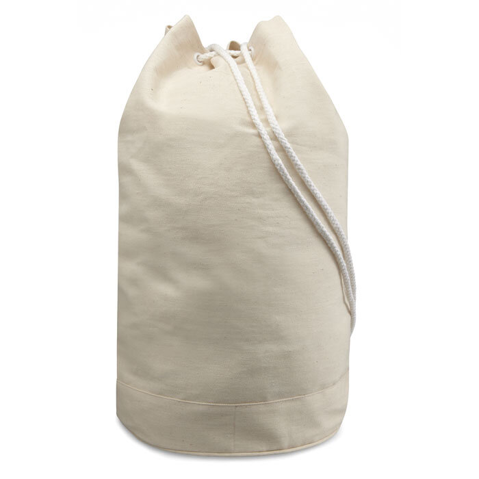 Sac marin personnalisé coton avec bandoulière blanche 200 g/m² - Ya | pandacolach