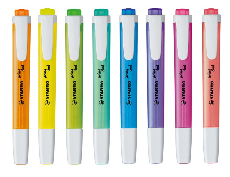 Surligneur au corps translucide givré - Swing Cool | Stabilo | pandacola - 2