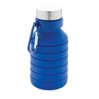 Bouteille personnalisable en silicone pliable avec couvercle  550 ml - Albury | pandacola - thumb - 4