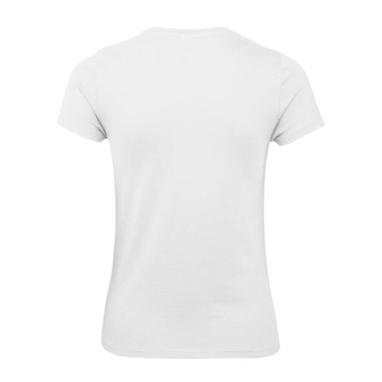 T-shirt personnalisé col rond femme blanc en coton 145 gr/m² | B&C®- Bicy White | pandacola - 1