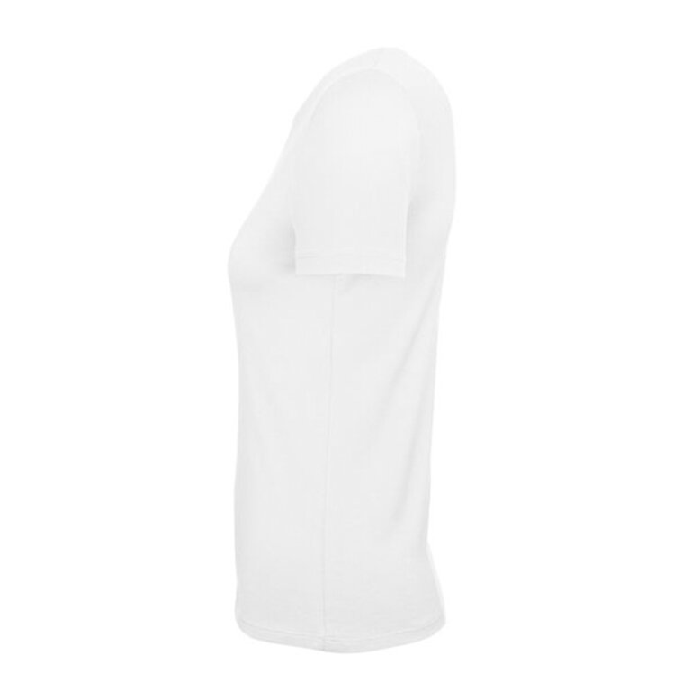 T-shirt personnalisé col rond femme blanc en coton 145 gr/m² | B&C®- Bicy White | pandacola - 2