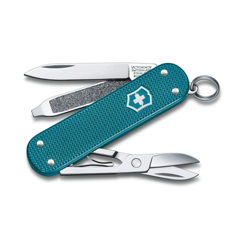 Couteau suisse mini 5 fonctions en alox | Victorinox® - Classic alox | pandacolach - 1