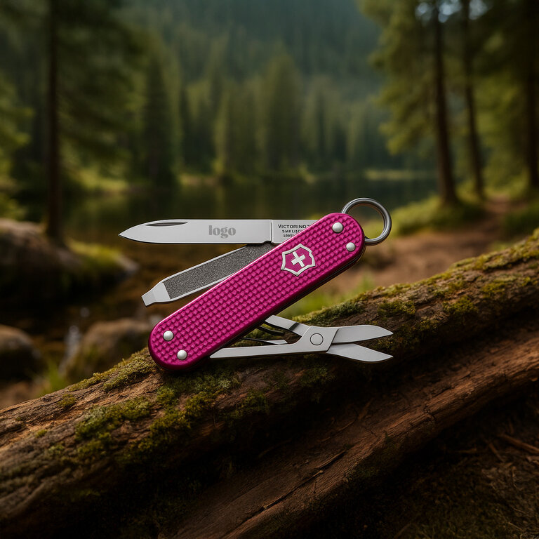 Couteau suisse mini 5 fonctions en alox | Victorinox® - Classic alox | pandacolach