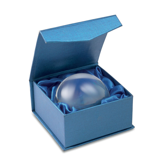 Presse-papier personnalisé en forme de demi sphère loupe - Ovale | pandacolach