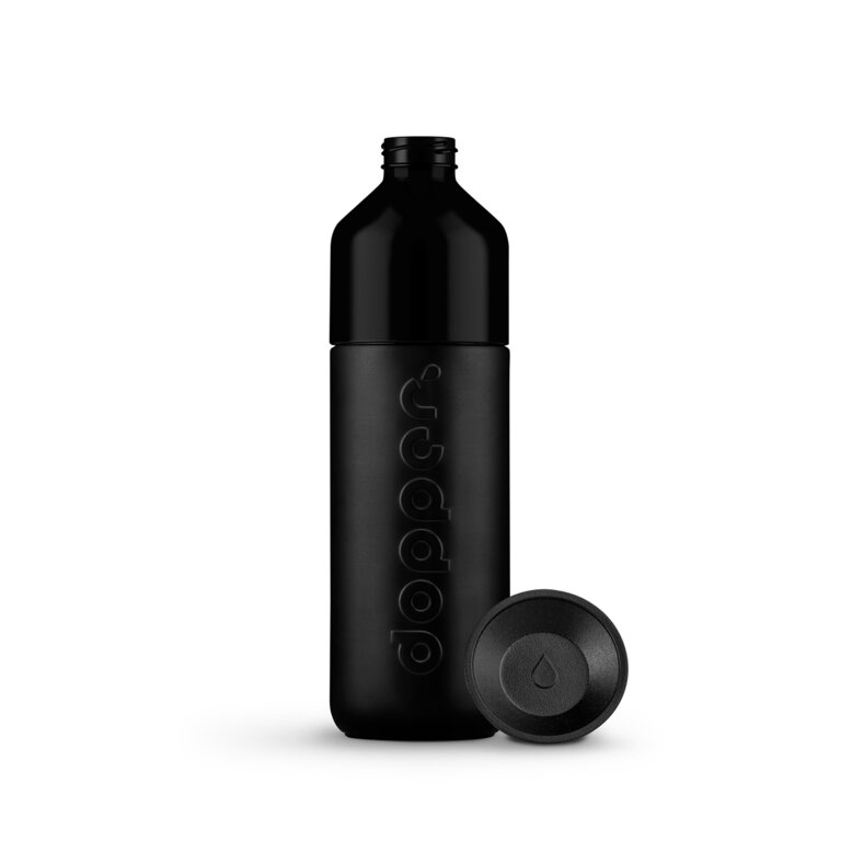 Gourde isotherme personnalisable en métal | DOPPER® - Ligto Sombre | pandacola - 1