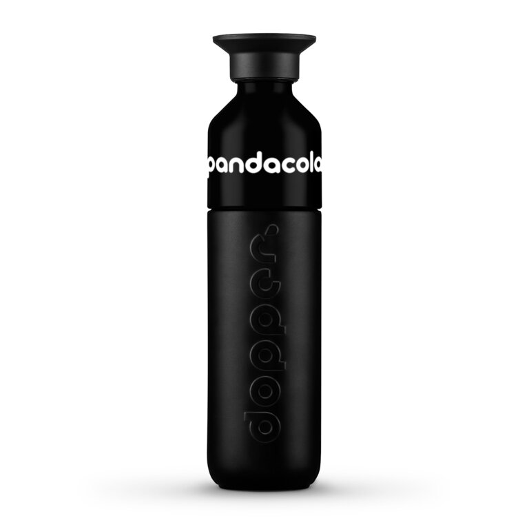 Gourde isotherme personnalisable en métal | DOPPER® - Ligto Sombre | pandacolach