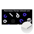 Panneau Forex 3mm marqué au recto en format paysage 120x60 cm - Parko | pandacolach - thumb - 1