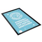 Tapis antidérapant personnalisable en quadrichromie 85x145 cm - Turgo | pandacola - thumb - 1