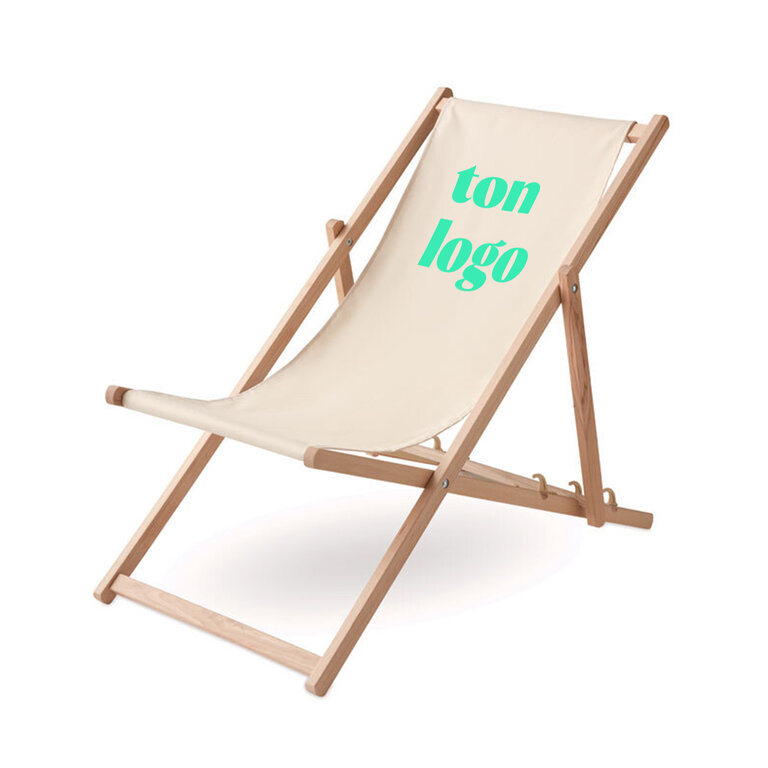 Chaise chilienne personnalisée en bois 120 x 60 cm - Bronzado | pandacola - 3