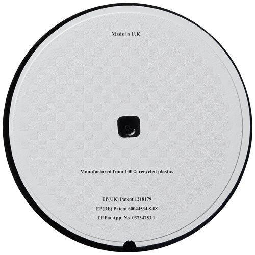 Sous-verre rond 100% plastique recyclé - Belk | Brite-Mat® | pandacolach - 2