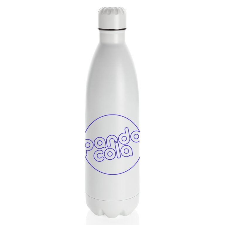 Bouteille isotherme en acier personnalisable 1 L - Calypso | pandacolach
