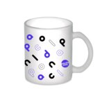 Mug en verre dépoli publicitaire en sublimation 300 ml - Sublimat | pandacola - thumb - 1