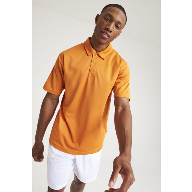 Polo respirant personnalisé en polyester 140 gr/m² | JUST COOL AWDIS® - Boston Couleur Homme | pandacola - 1