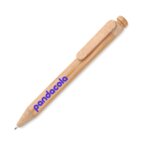 Stylo personnalisable en bambou et paille de blé - Moya | pandacolach - thumb - 2