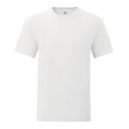 T-shirt personnalisé homme en coton 150 gr/m² | FRUIT OF THE LOOM® - Iconic White | pandacola - thumb