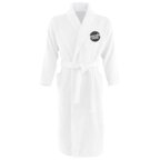 Peignoir unisexe blanc personnalisable 400 gr/m² - Palace | pandacolach - thumb - 1