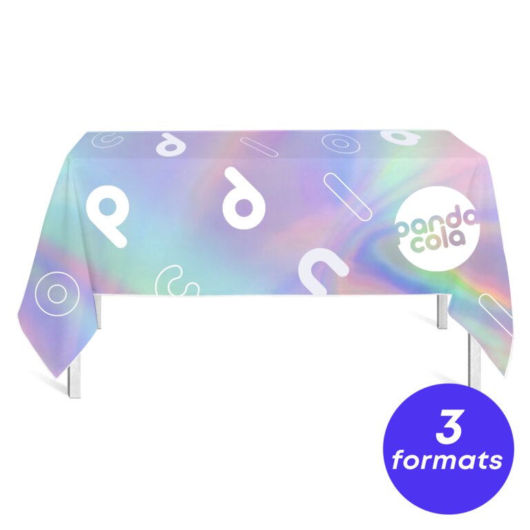Nappe de table personnalisable de différentes tailles - Tabi | pandacolach