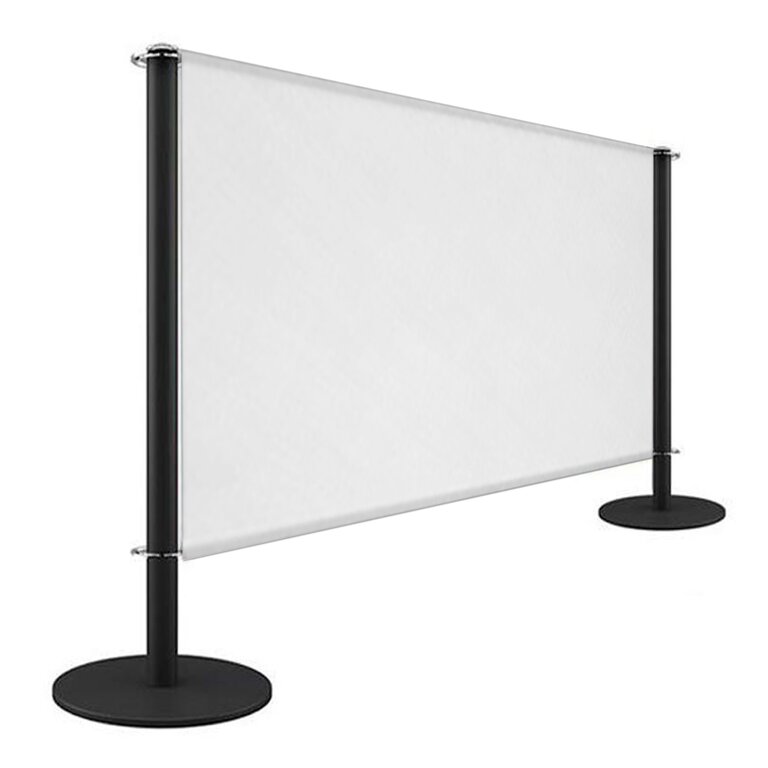 Barrière de terrasse 1 face en PVC 110g/m² de longueur 100 cm - Ernest | pandacolach