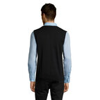 Pull personnalisé en col V sans manches en coton 225 gr/pc - Gentlemen | pandacola - thumb - 1