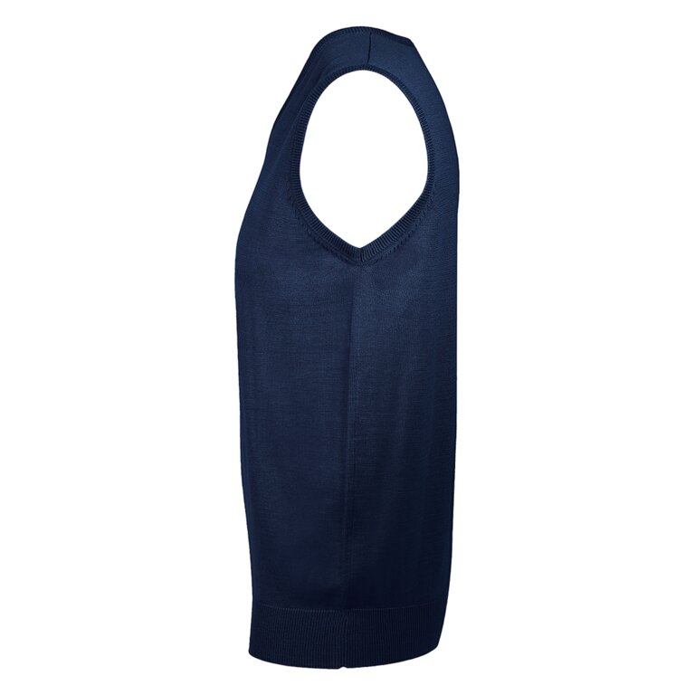 Pull personnalisé en col V sans manches en coton 225 gr/pc - Gentlemen | pandacola - 2