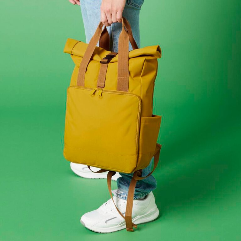 Sac à dos personnalisé en polyester recyclé - Manu | pandacolach - 2