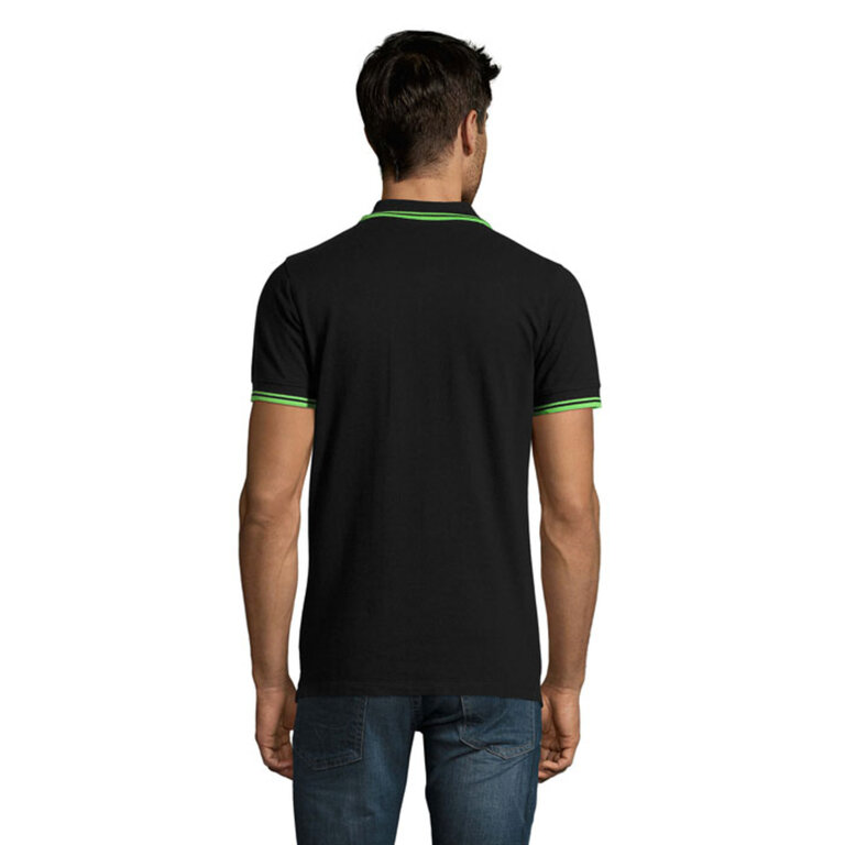 Polo Homme personnalisé bicolore en coton 200 gr/m² - Pasadena Couleur | pandacola - 2