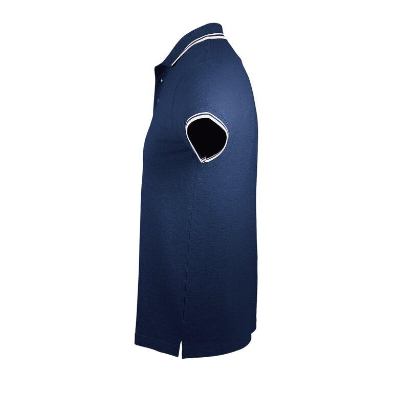 Polo Homme personnalisé bicolore en coton 200 gr/m² - Pasadena Couleur | pandacolach - 2