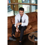 Chemise personnalisable en coton bio piqué 190 gr/m² | Neoblu® - Basile | pandacola - thumb - 2