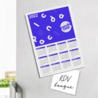 Calendrier magnet recto en PVC publicitaire 2024 0,5 mm - Magcal Pro | pandacolach - thumb - 2