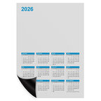 Calendrier magnet recto en PVC publicitaire 2024 0,5 mm - Magcal Pro | pandacola - thumb