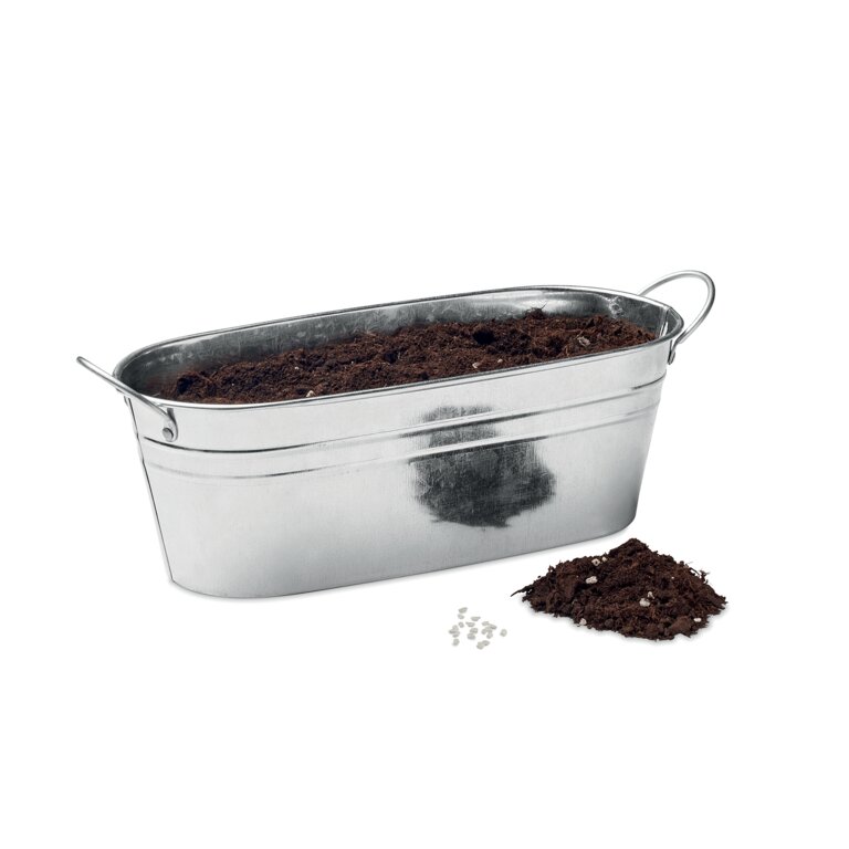 Bac à plantes personnalisable avec graines et terreau - Raifo | pandacola