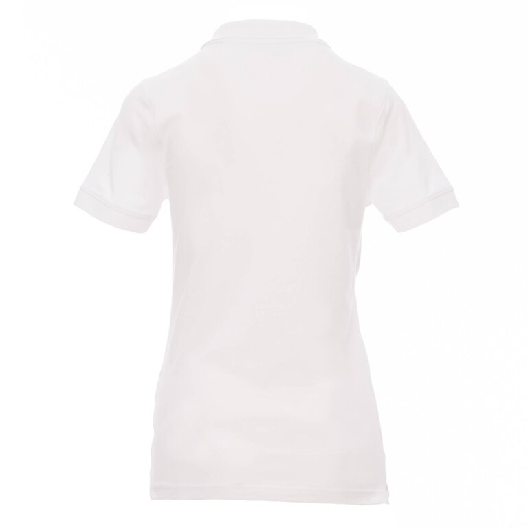 Polo personnalisable femme blanc en coton 200 gr/m² - Gondol White | pandacola - 1