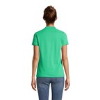Polo promotionnel couleur femme en coton biologique à manches courtes 170 gr/m² - Planet | pandacolach - thumb - 3