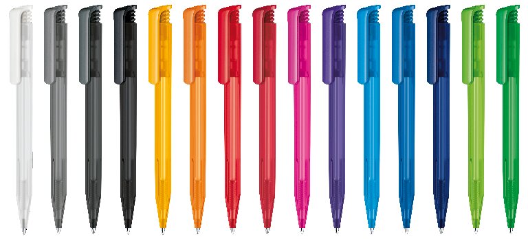 Stylo à bille promotionnel coloris givrés - Super Hit Frosted | Senator® | pandacola - 2