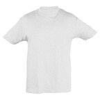 Tee-shirt personnalisable couleur enfant col rond en coton semi-peigné 150 gr/m² - Regent | pandacolach - thumb