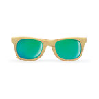 Lunettes de soleil personnalisées monture effet bois UV400 - Woodie | pandacola - thumb - 2