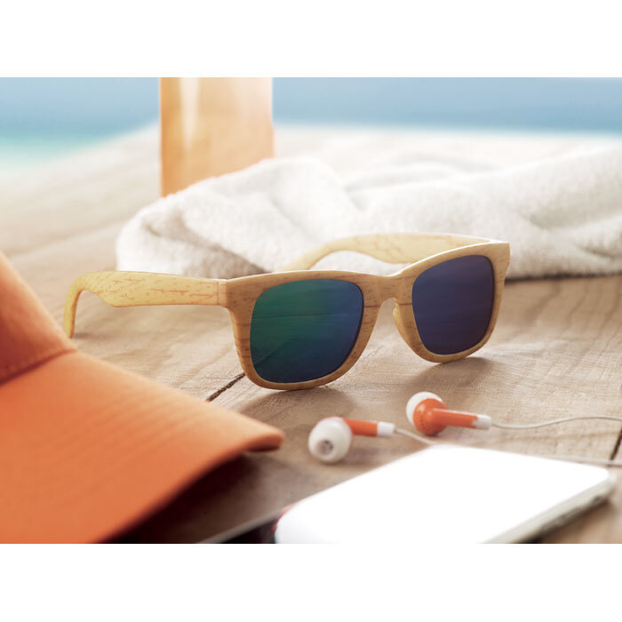 Lunettes de soleil personnalisées monture effet bois UV400 - Woodie | pandacolach - 3