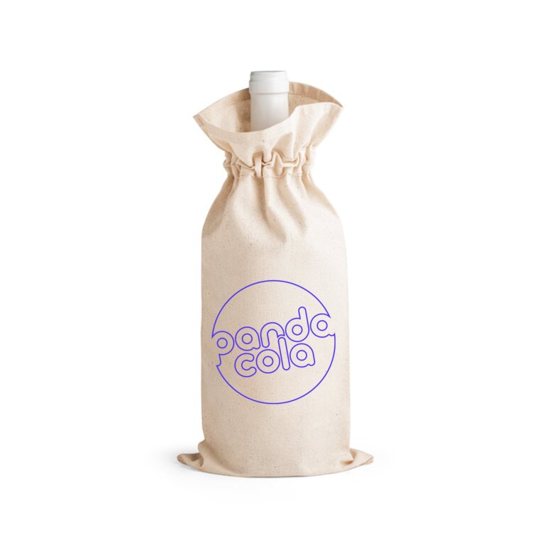 Sac pour bouteille personnalisable cordelettes 180gr²/m - Elche | pandacolach